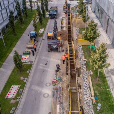 Projekt: Fernkälteleitung Agnes-Pockels-Bogen München Fernkälteleitung Agnes-Pockels-Bogen München