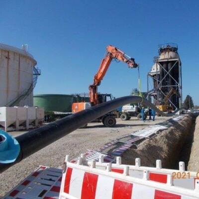 Neubau Löschwasserversorgung Gunvor Raffinerie Kösching