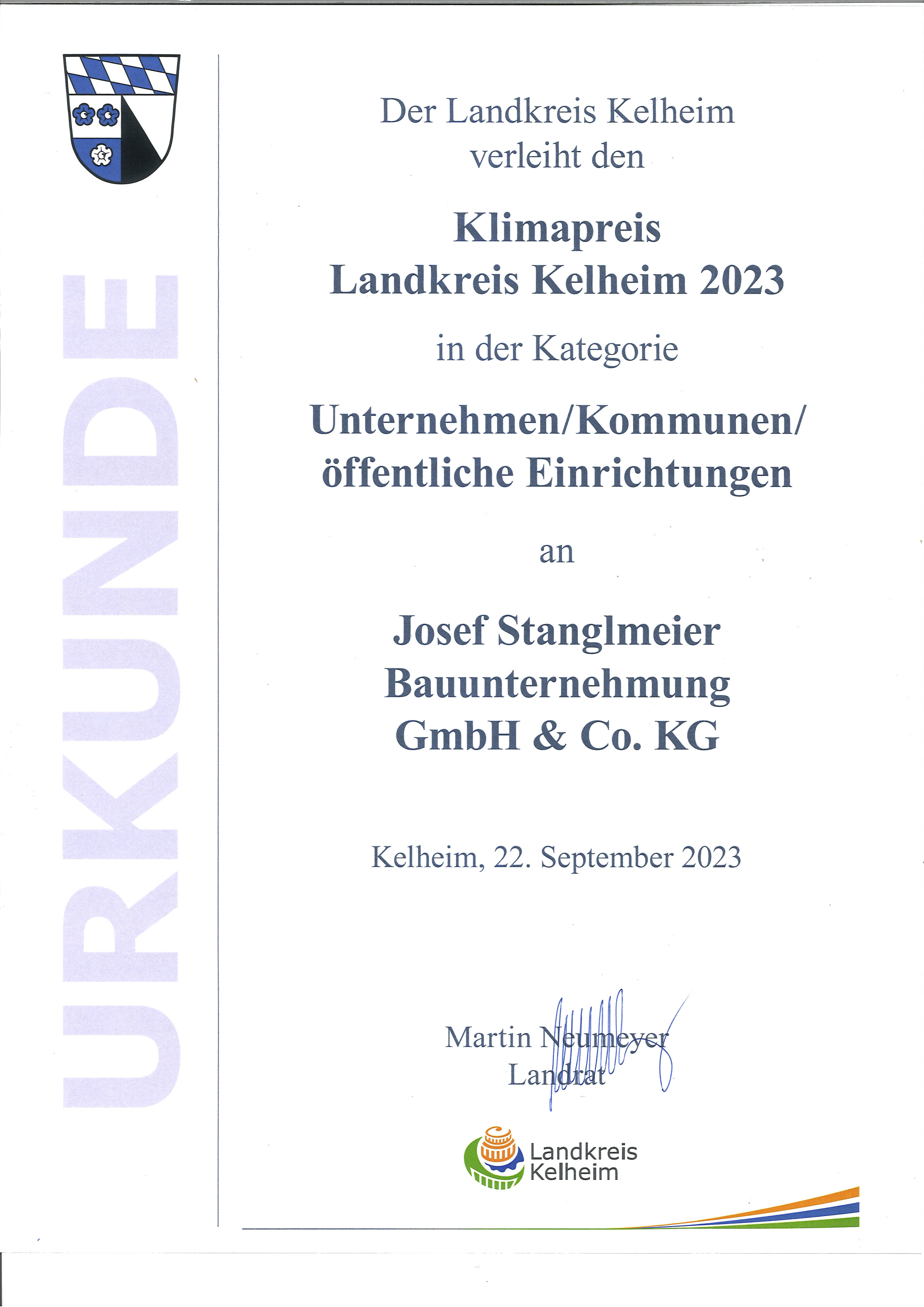 Freistellungsbescheinigung
