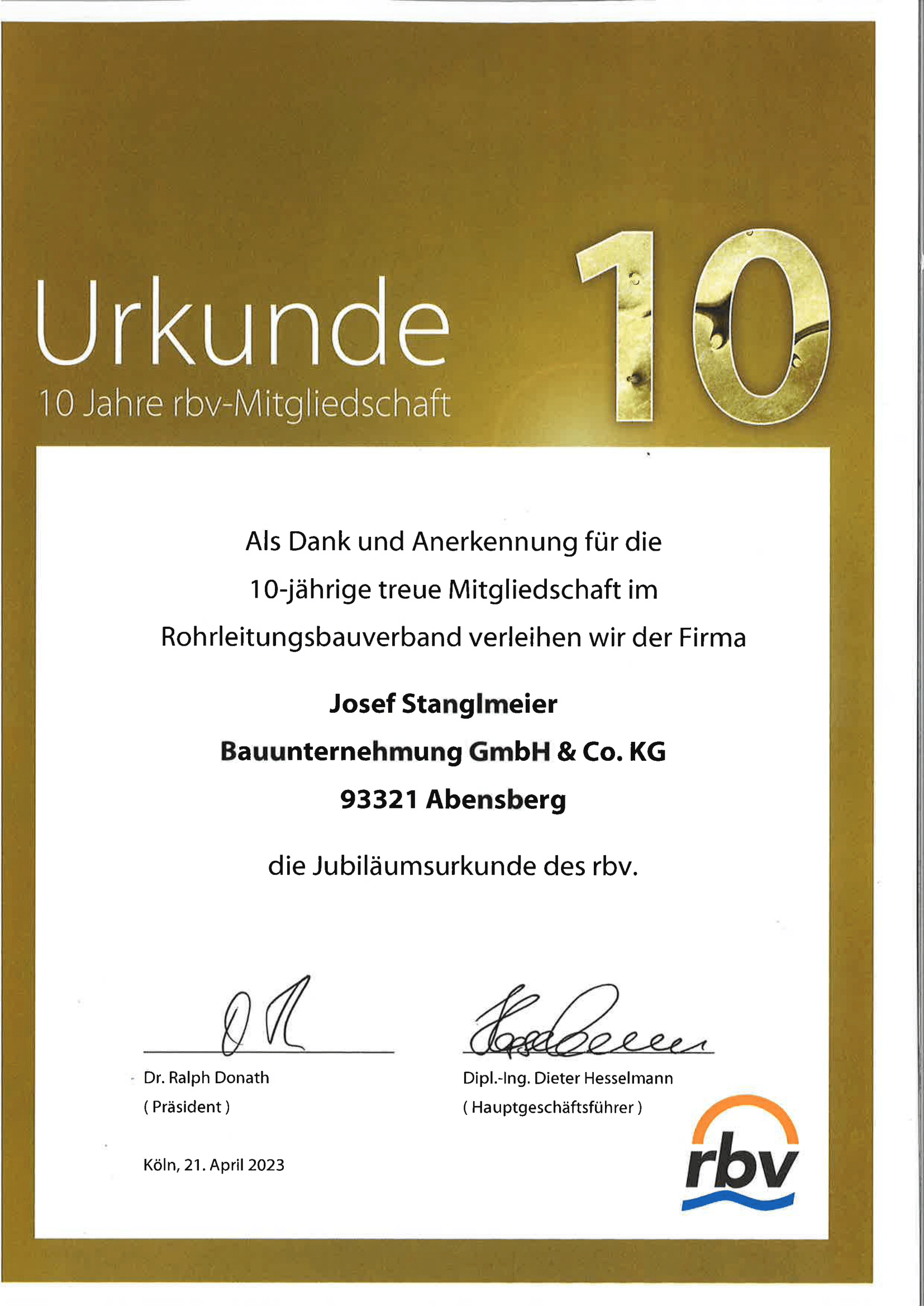 Freistellungsbescheinigung